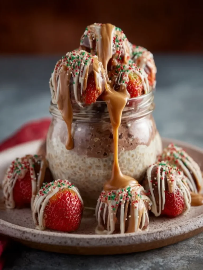 Brownie Batter Overnight Oats First Image