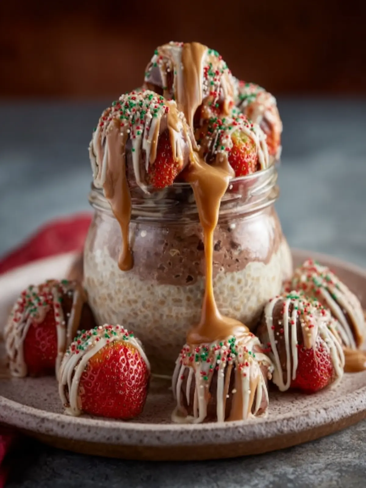 Brownie Batter Overnight Oats First Image