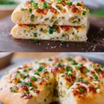 Easy Scallion Focaccia Bread First Image