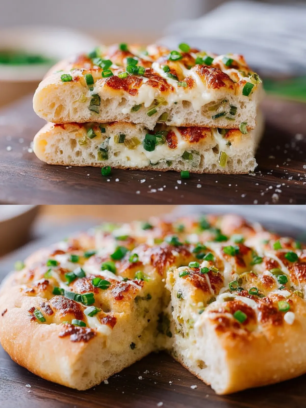 Easy Scallion Focaccia Bread First Image