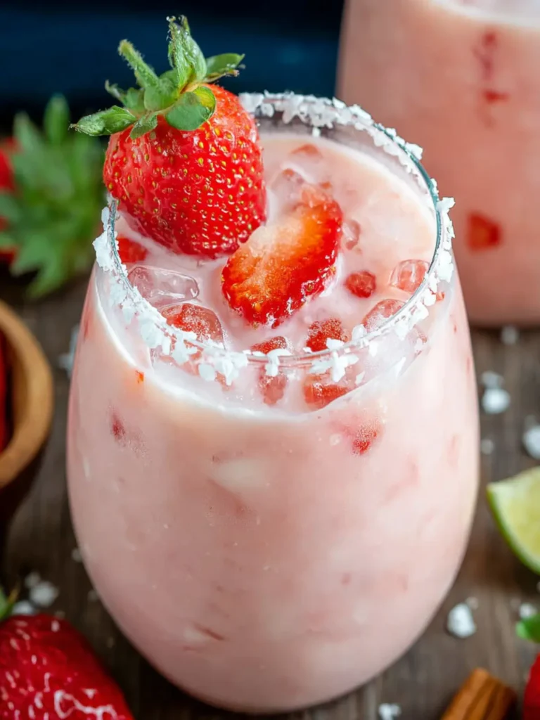 Strawberry Horchata (Pink Horchata) First Image