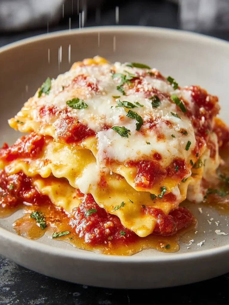 Slow Cooker Ravioli Lasagna – The Ultimate Comfort Food Made Easy First Image