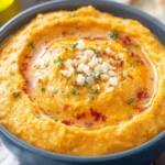 Roasted Carrot and Garlic Hummus First Image