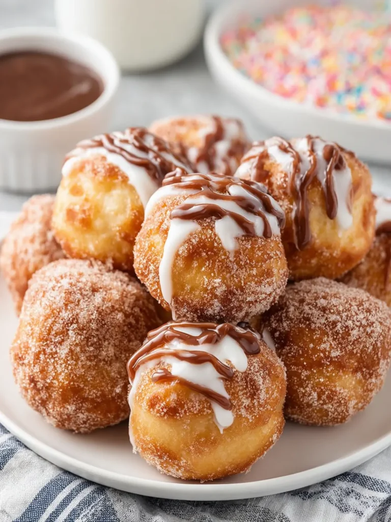 Air Fryer Donut Holes First Image