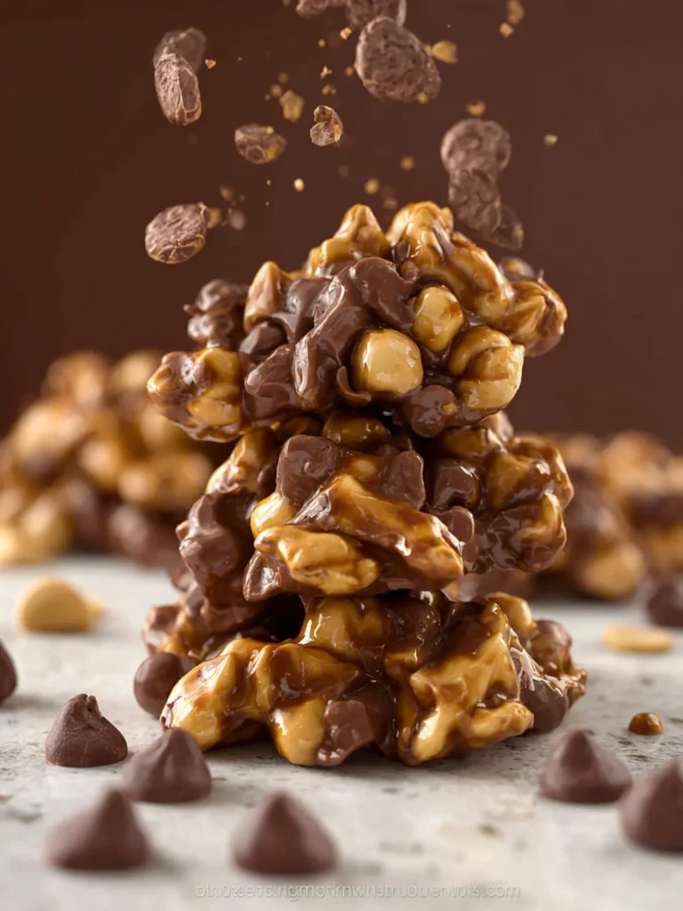 Crockpot Peanut Clusters First Image