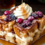 Indulge in Eggnog French Toast Bake: A Holiday Delight First Image