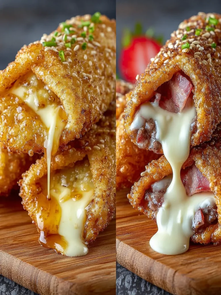 Easy Texas Twinkies Egg Rolls with Sweet Honey Glaze First Image