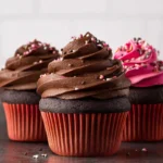 Vegan Chocolate Cupcakes First Image