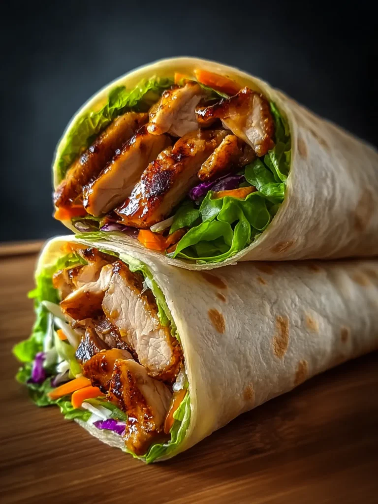 Delicious Teriyaki Chicken Wrap – Quick, Fresh, and Fun! First Image