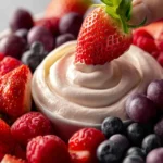 Easy Fruit Dip (only 3 ingredients!) First Image