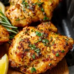 Boneless Air Fryer Chicken Thighs First Image