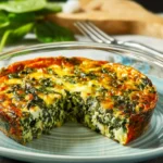 Crustless Spinach Quiche First Image