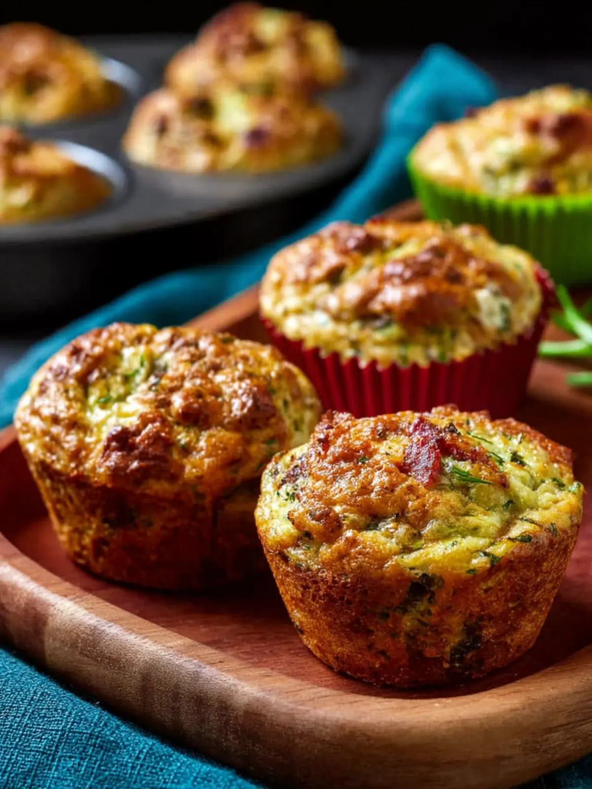 Savory Breakfast Muffins (Flourless, Gluten-Free) First Image