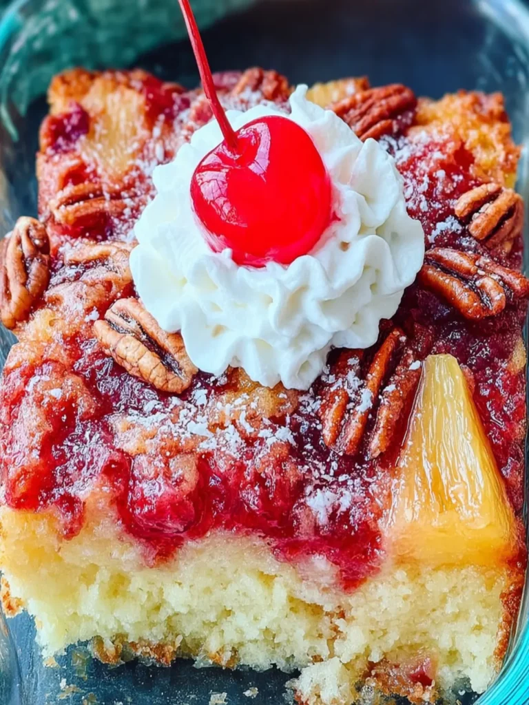 Cherry Pineapple Dump Cake First Image