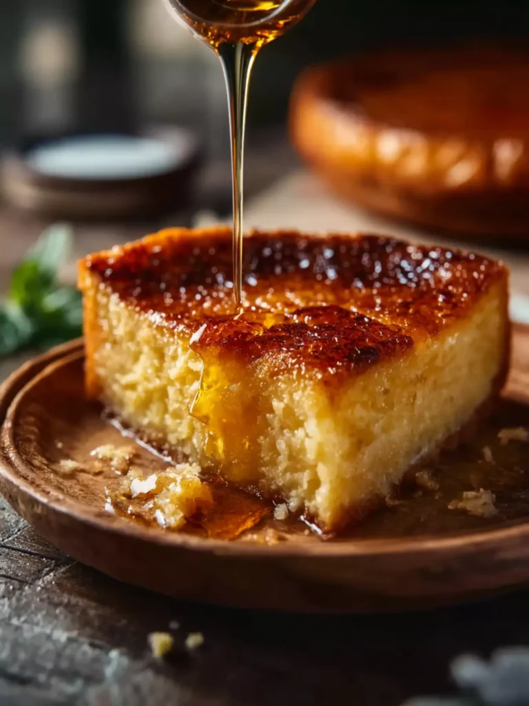 Melopita (Greek Honey Pie) First Image