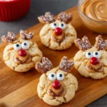 Peanut Butter Reindeer Cookies First Image