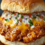 Cajun Chicken Sloppy Joes First Image