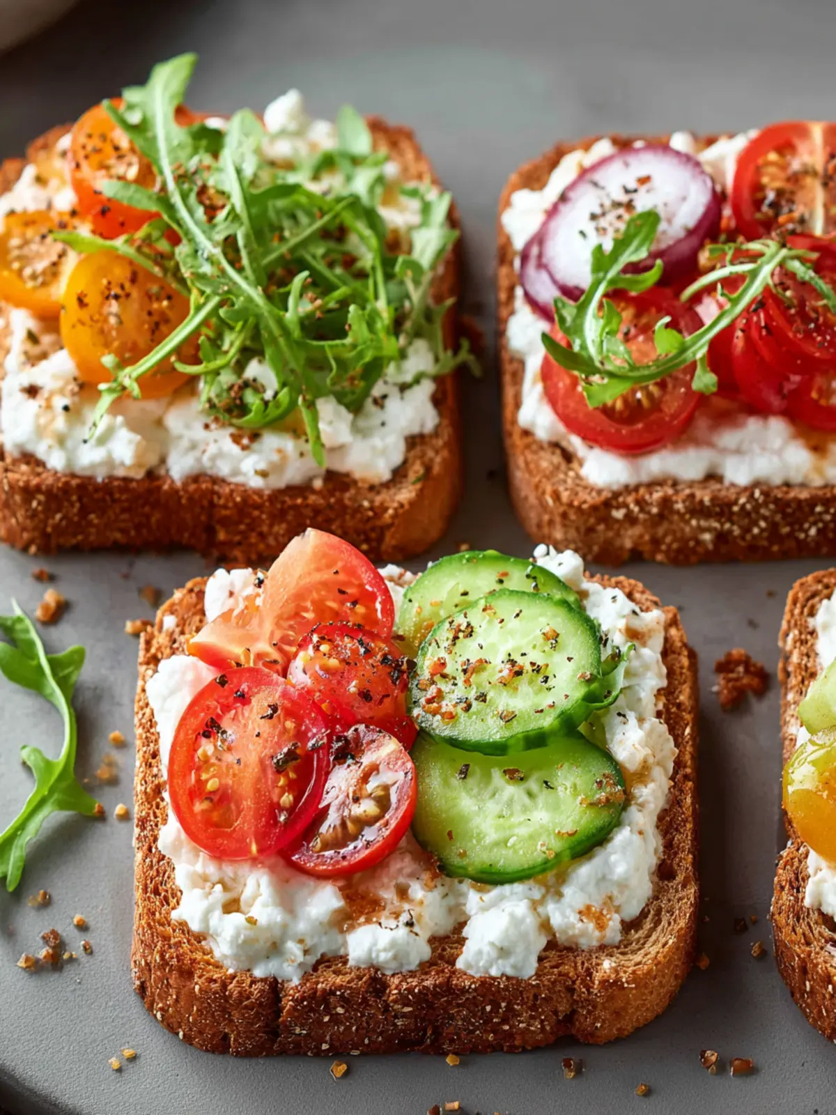 Cottage Cheese Toast First Image