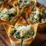 Delicious Spinach and Artichoke Wonton Cups Recipe to Try! First Image