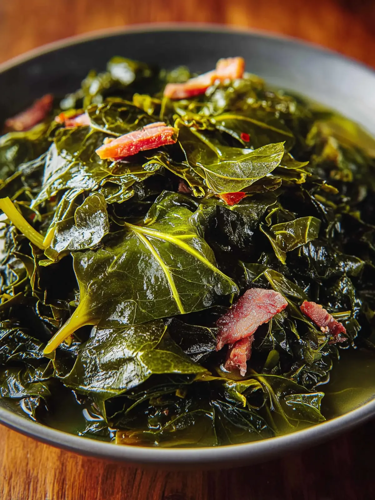 Southern Style Collard Greens Recipe First Image