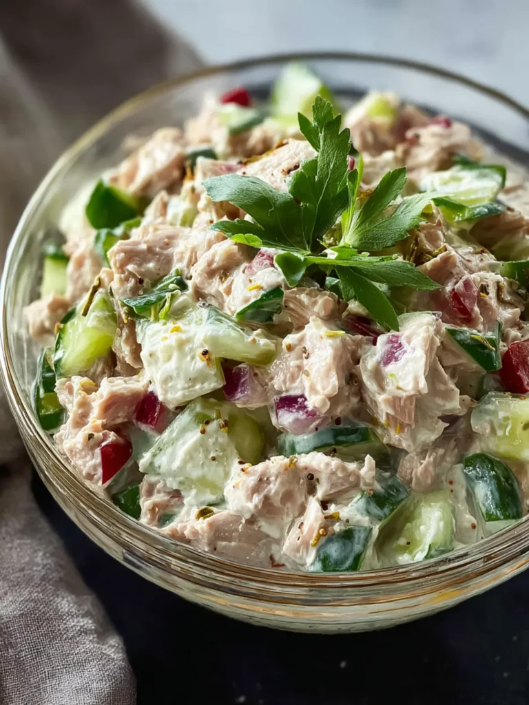 10 Minute Healthy Tuna Salad (Easy, High Protein) First Image