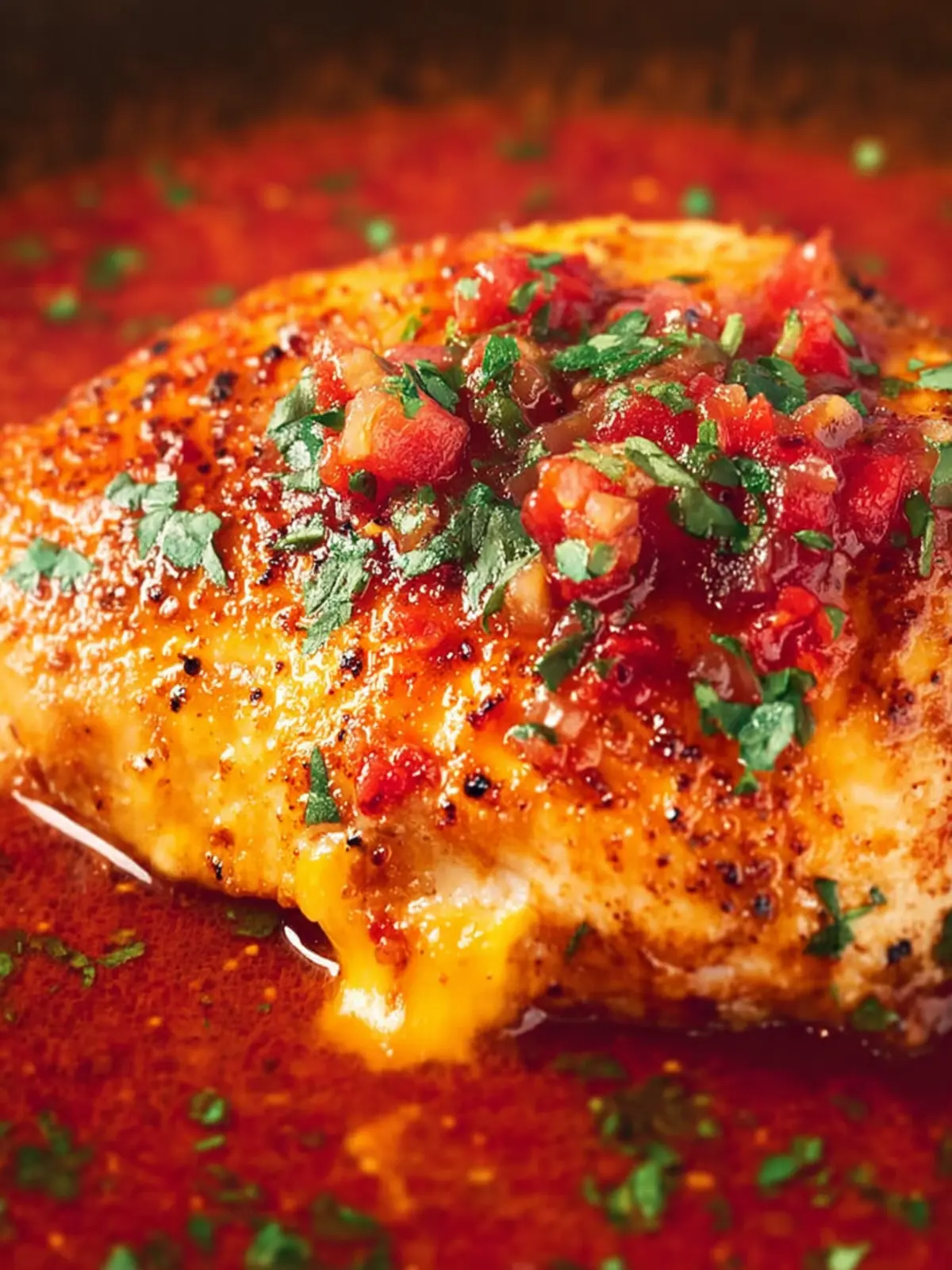 Baked Salsa Chicken First Image