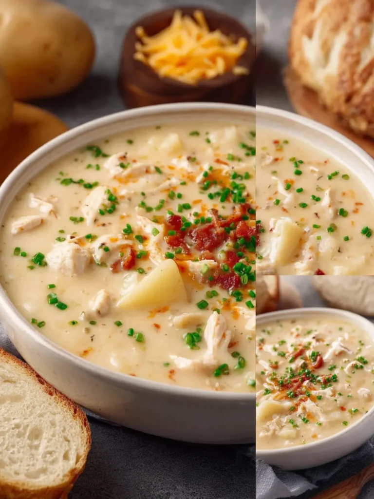 Creamy Chicken Potato Soup: Easy Recipes for Dinner First Image