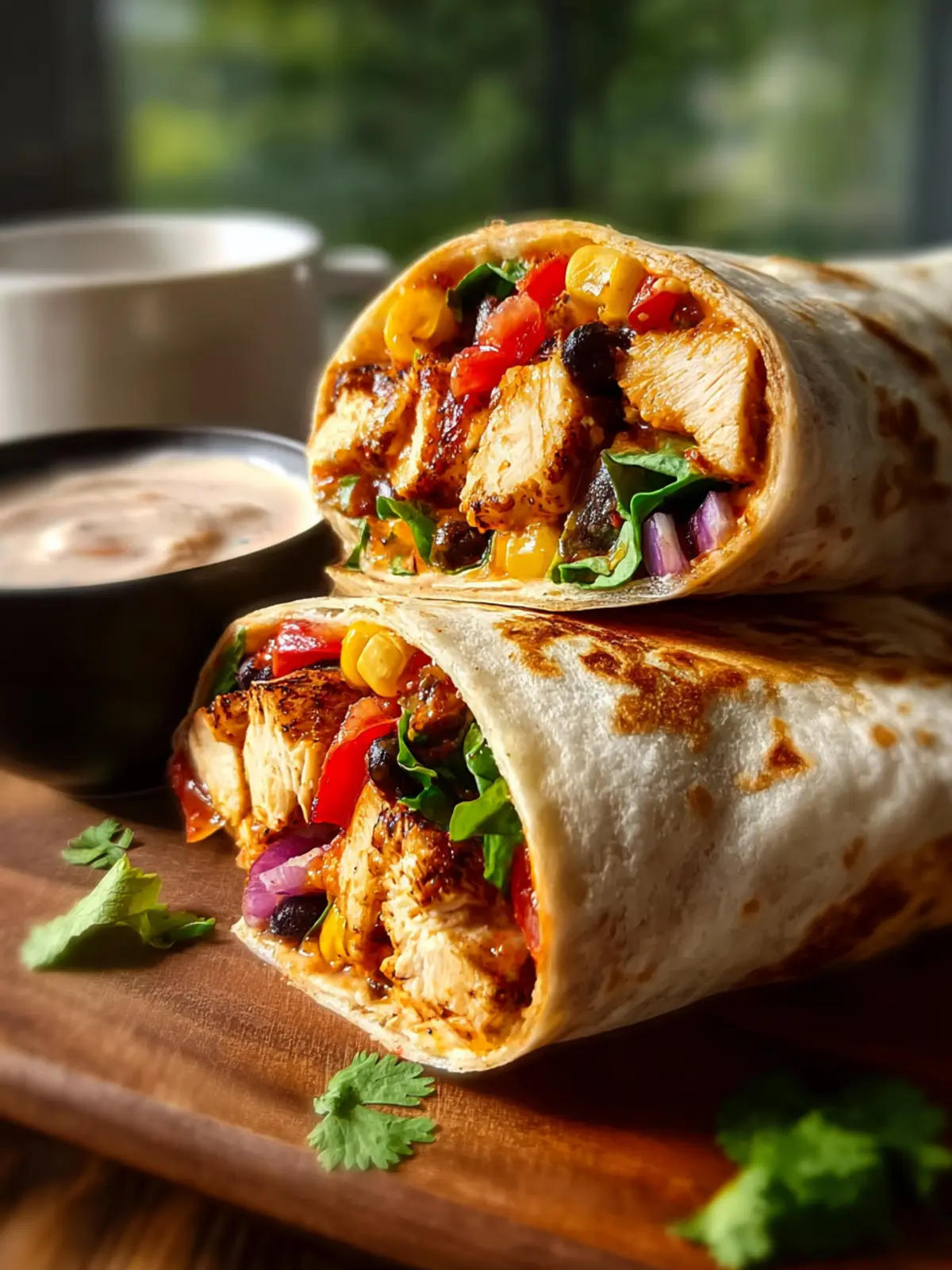 Delicious Southwest Chicken Wrap Recipe for Easy Meals First Image