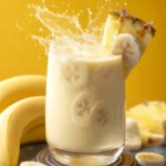 Easy Pineapple Banana Smoothie Recipe First Image