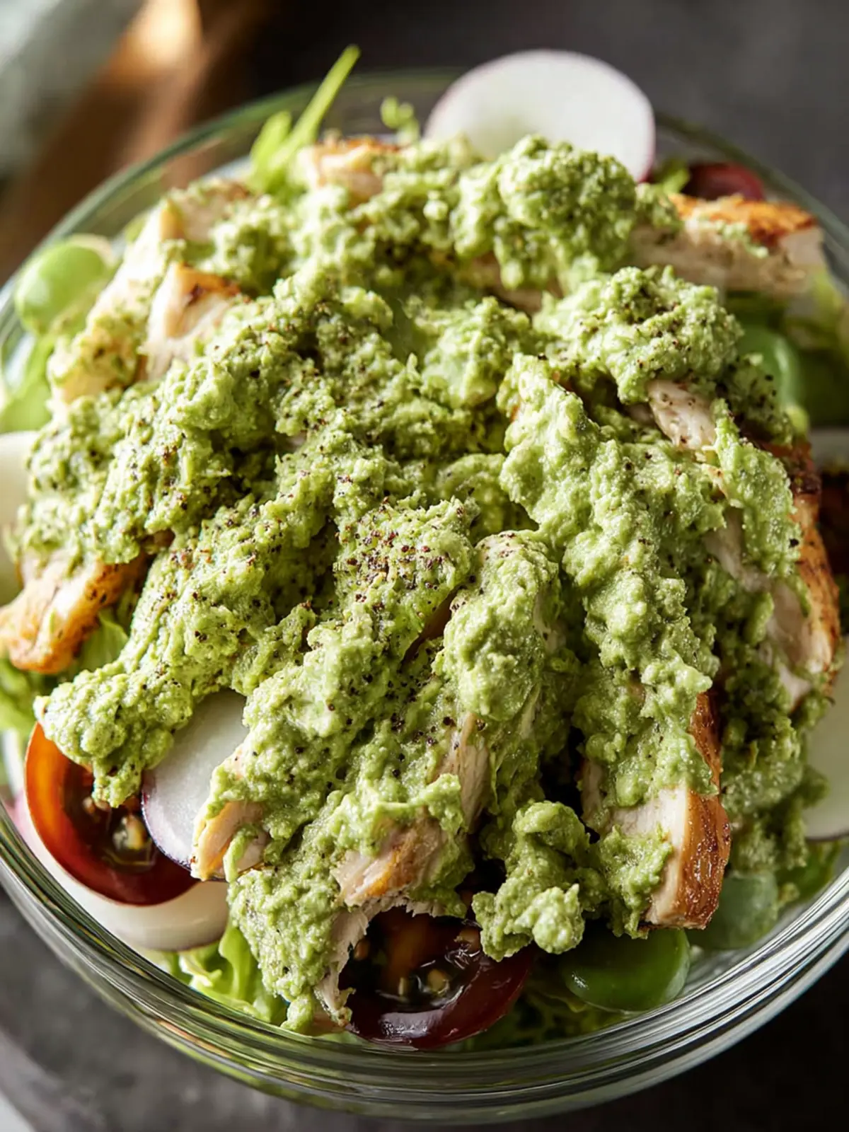 Healthy Green Goddess Chicken Salad (High-Protein) First Image