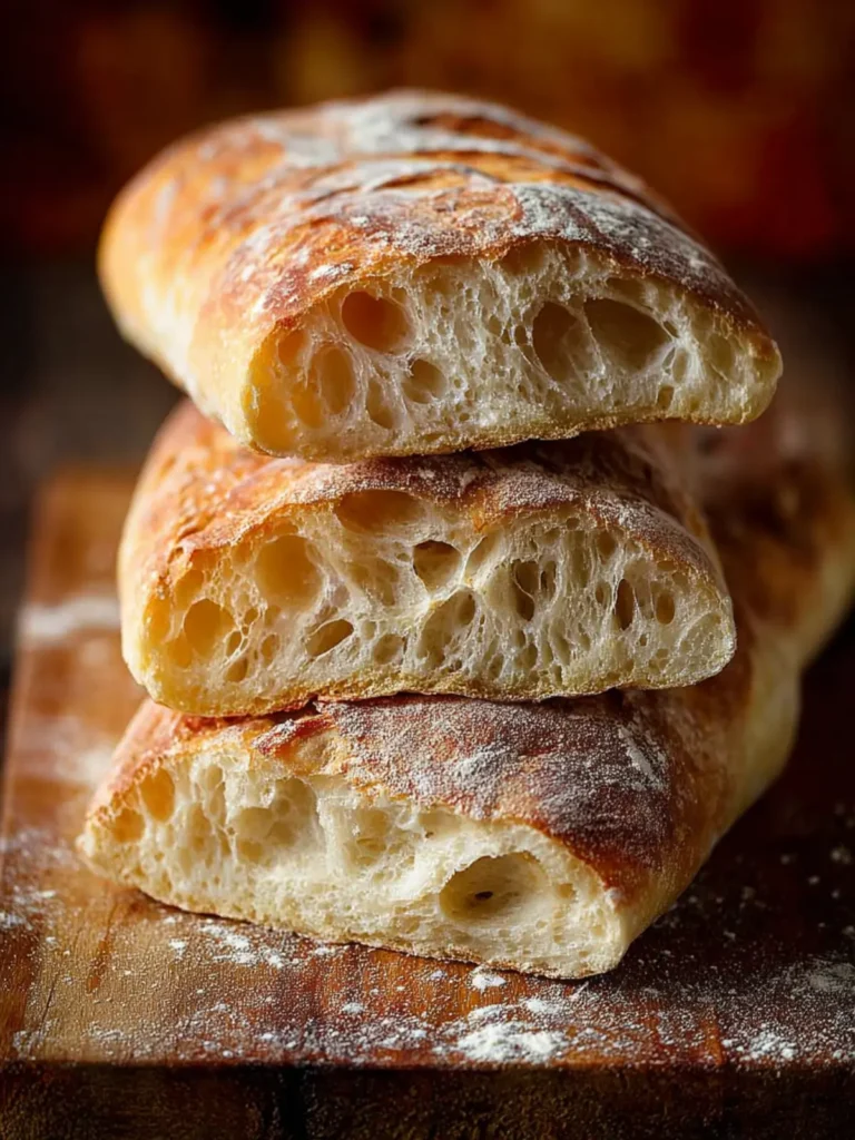 Homemade Ciabatta Bread Recipe First Image