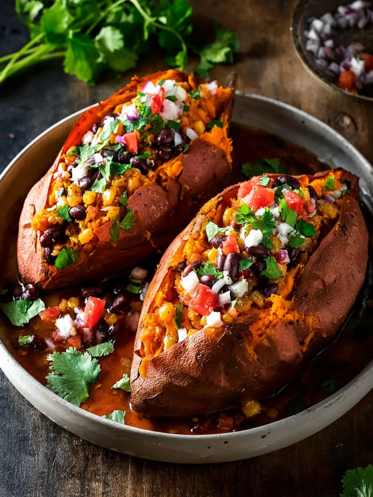 Oaxacan Stuffed Sweet Potatoes First Image