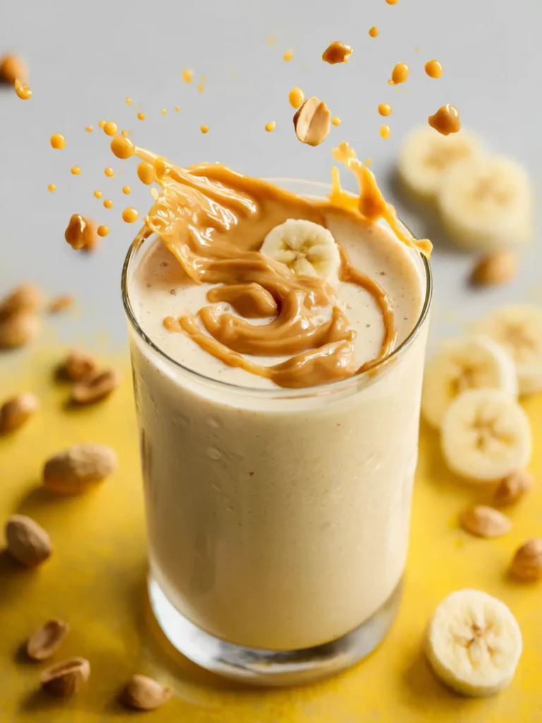 Peanut Butter Banana Smoothie First Image