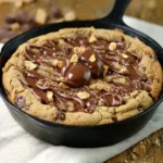 Peanut Butter Cup Skillet Cookie First Image