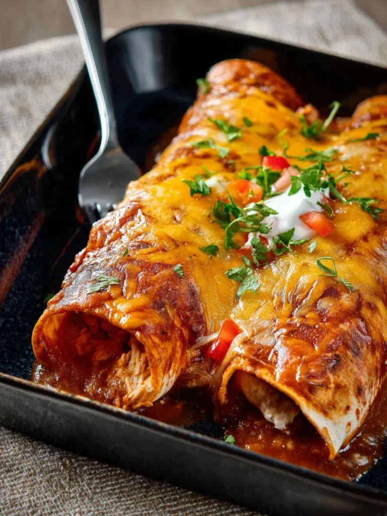 Rotisserie Chicken Enchiladas First Image