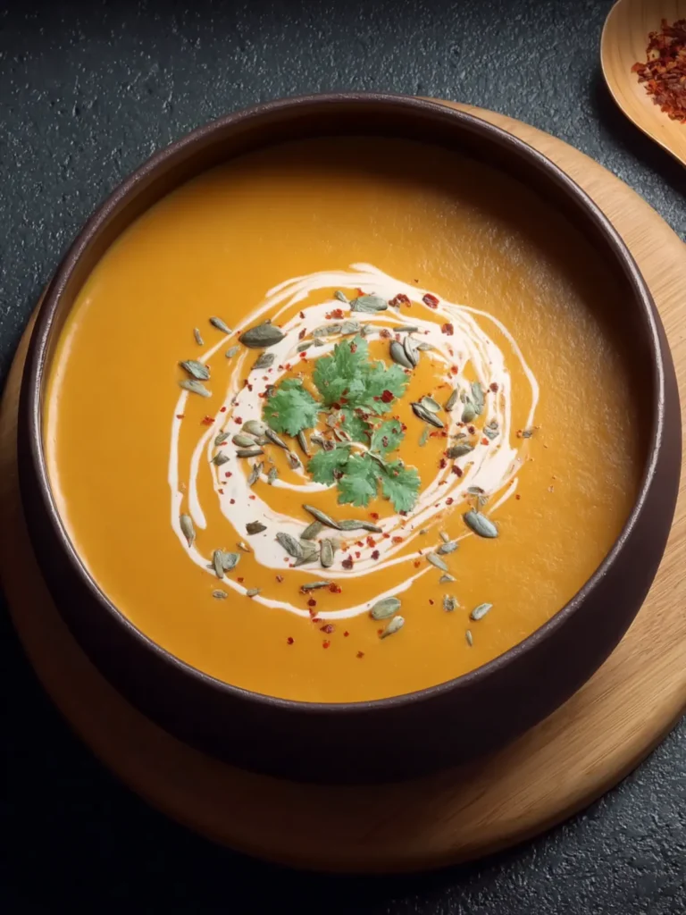 Iron-fortified Pumpkin Coconut Soup First Image