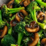 20-Minute Broccoli and Mushroom Stir Fry (Quick & Healthy) First Image