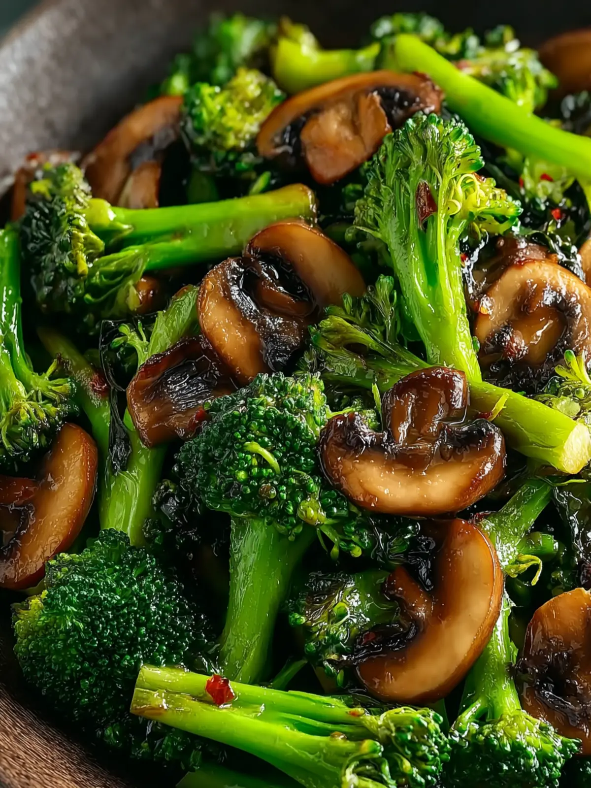 20-Minute Broccoli and Mushroom Stir Fry (Quick & Healthy) First Image