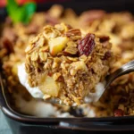 Baked Apple Oatmeal with Greek Yogurt First Image
