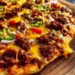 Cheeseburger Pizza No Pork First Image