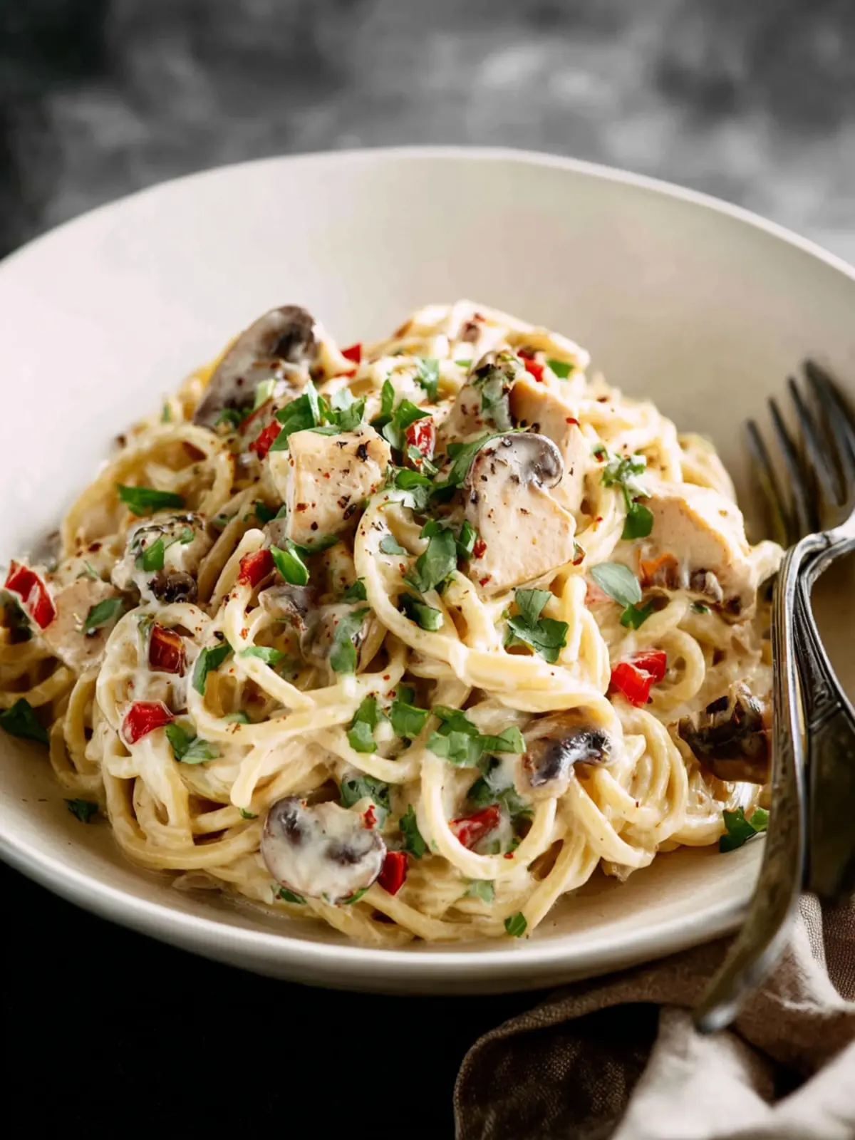 Chicken Tetrazzini First Image