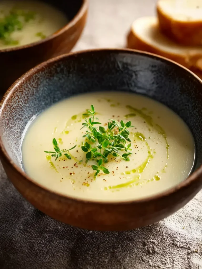Creamy Potato Leek Soup First Image