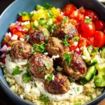 Delightful Mediterranean Meatball Bowl Recipe You’ll Love First Image