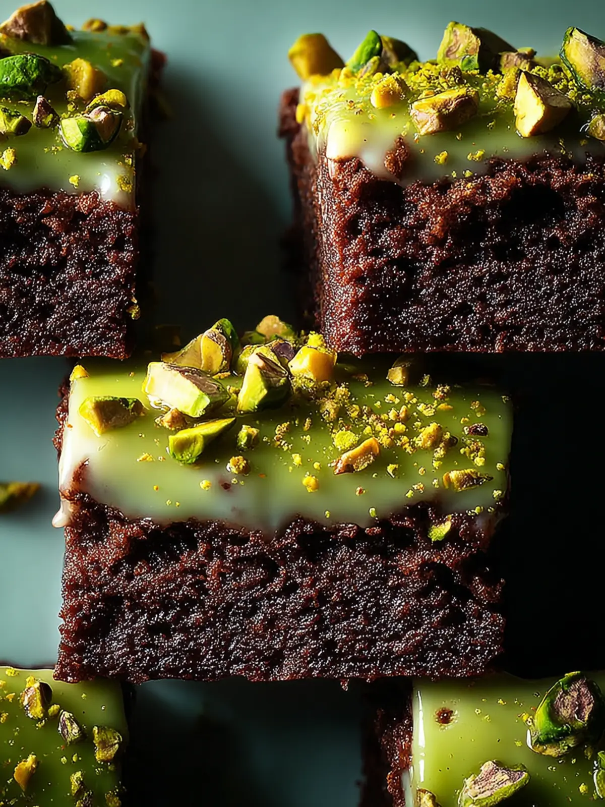 Easy St. Patrick's Day Pistachio Brownies for Your Family First Image