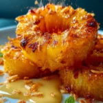 Fried Pineapple Recipe – Easy Caramelized Pineapple Dessert First Image