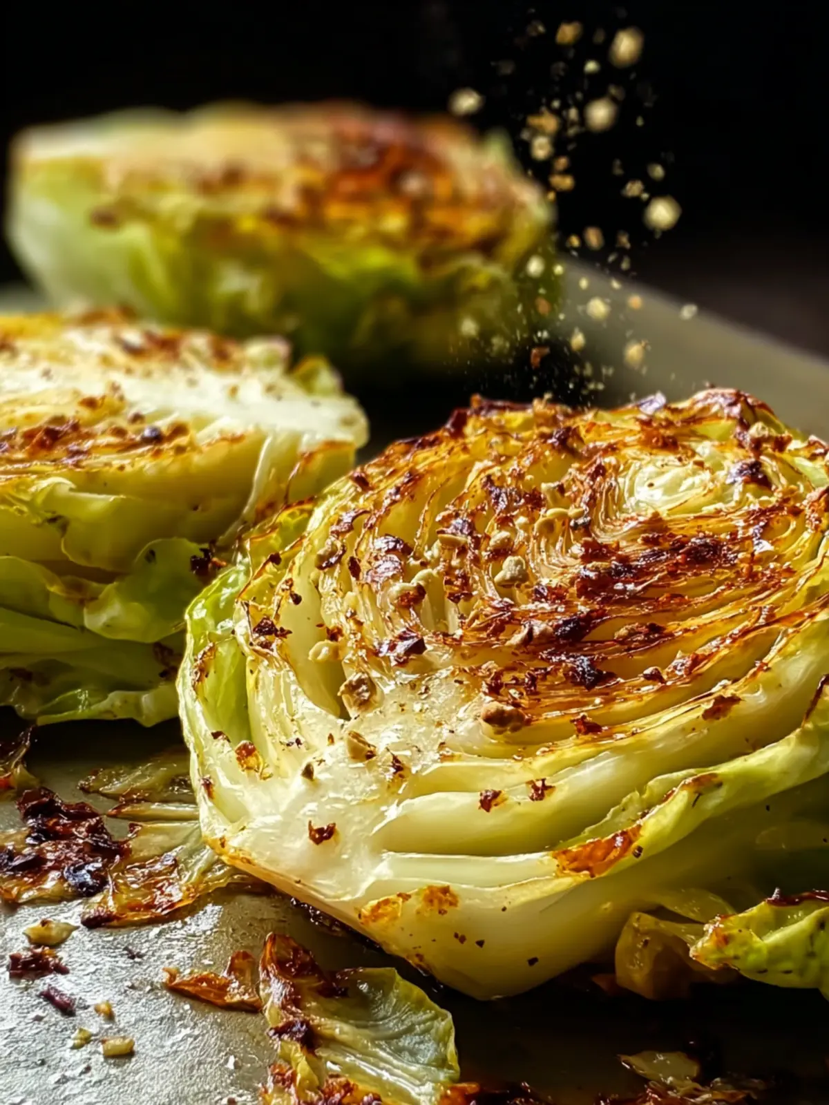 Garlic Butter Roasted Cabbage Steaks: Easy & Delicious First Image