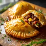 Jamaican Beef Pot Roast Hand Pies with Flaky Pastry First Image