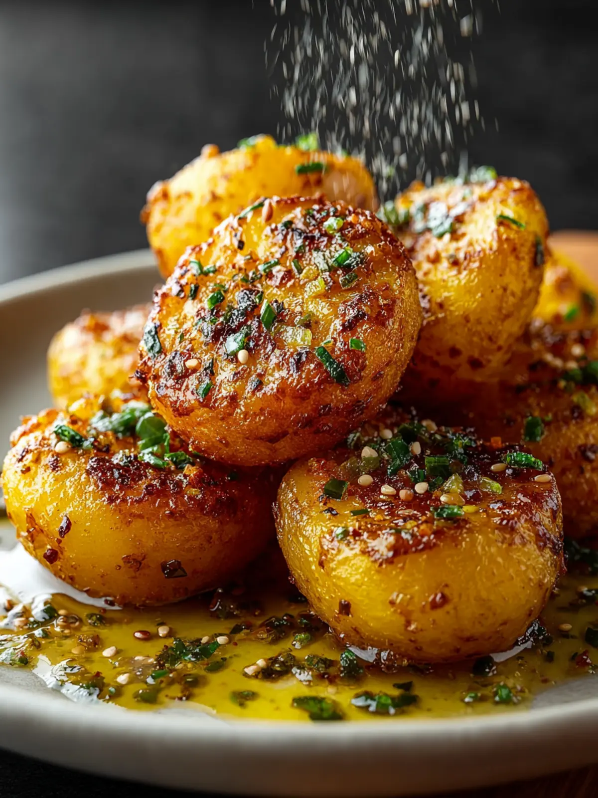 Mustard Potato Poppers First Image