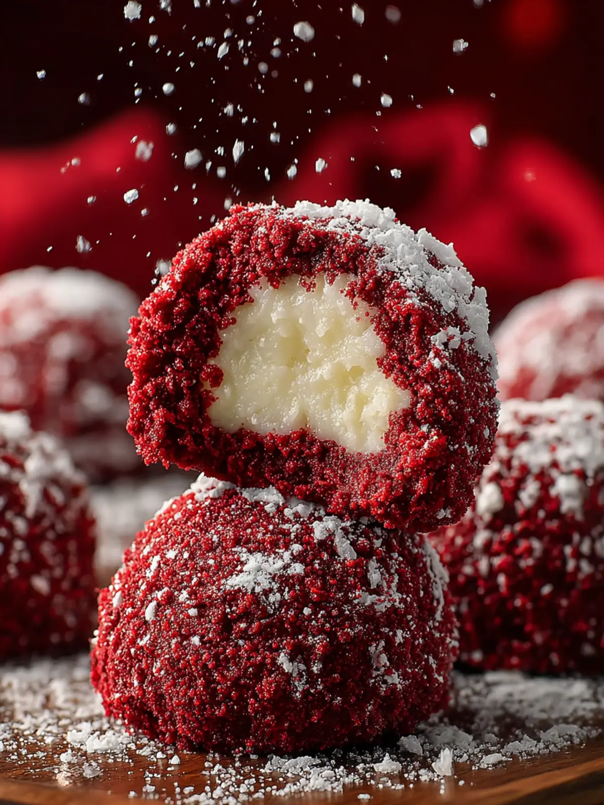 Red Velvet Snowball Cookies: Irresistibly Melt-in-Your-Mouth Delight