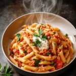 Spicy Tuna and Tomato Pasta Recipe First Image